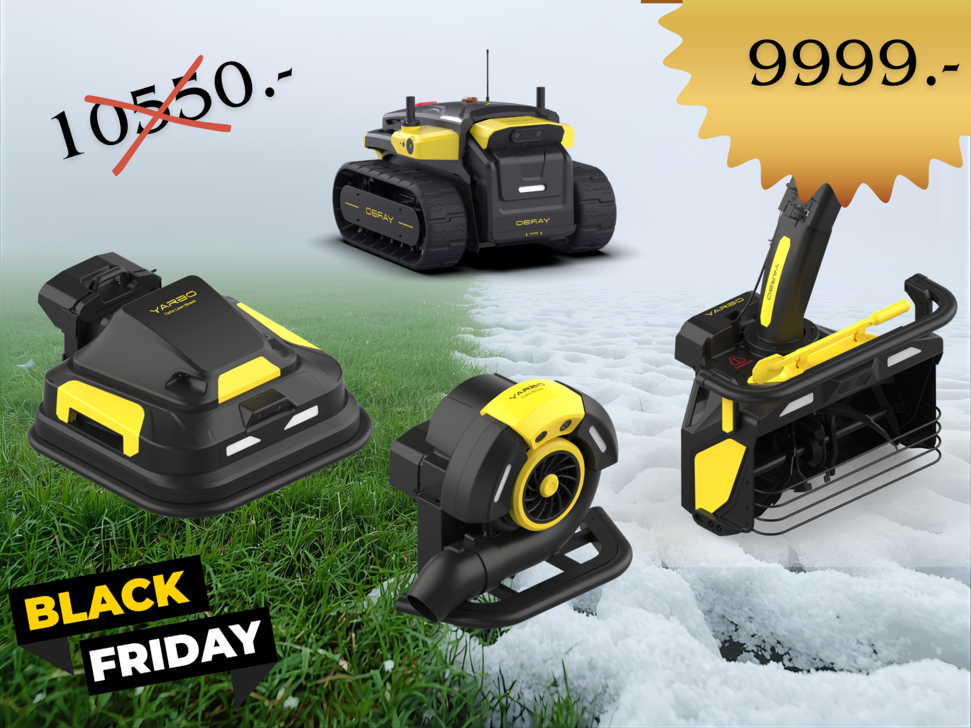 Yarbo Lumepuhur, Muruniiduk ja Lehepuhur. Ametlik maaletooja ja edasimüüja Eestis. Kadde Company OÜ